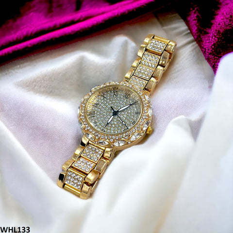 WHL133 WUT Marquise Border Bracelet Watch - WHL