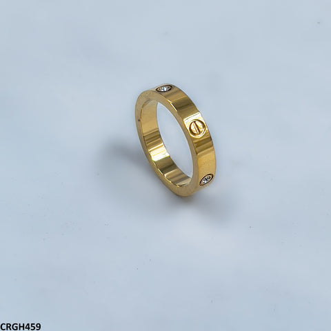CRGH459 DGF (Minus) Engraved Ring - CRGH