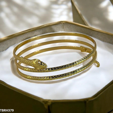 TBRH379 LQP Round Snake Bracelet - CBRH