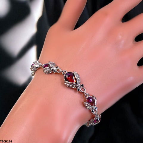 TBCH224 ZXS Rose  Hand Bracelet Openable - CBCH