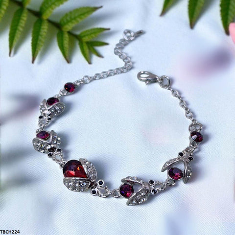 TBCH224 ZXS Rose  Hand Bracelet Openable - CBCH
