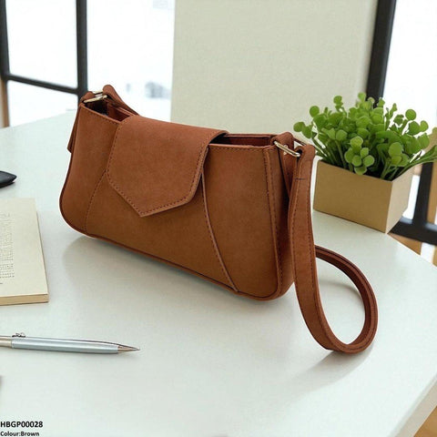 HBGP00028 Aria Flap Armpit Ladies Handbag