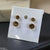 CETH01038 FRN Round Stud 2 Tops Pair - CETH