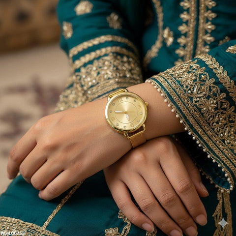 WHL00263 IWA Sunburst Dial Watch  - WHL