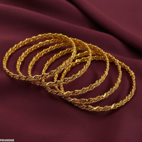 PBH00008 MZM Bangles 6 Pcs Set - PBH