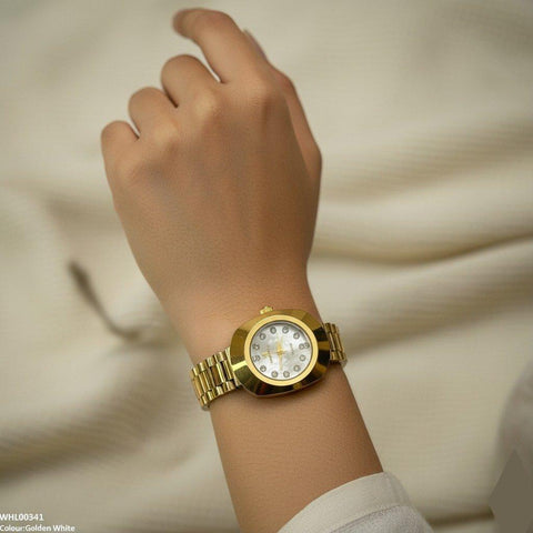 WHL00341 BWS Butterfly Dial Chain Link Watch - WHL
