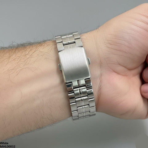 MHL00032 IWA Square Stone Round Men's Watch - MHL