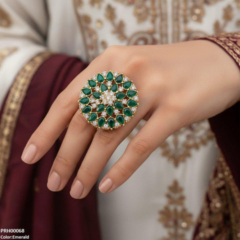 PRH00068 FRN Tear/Flower Ring Adjustable - PRH