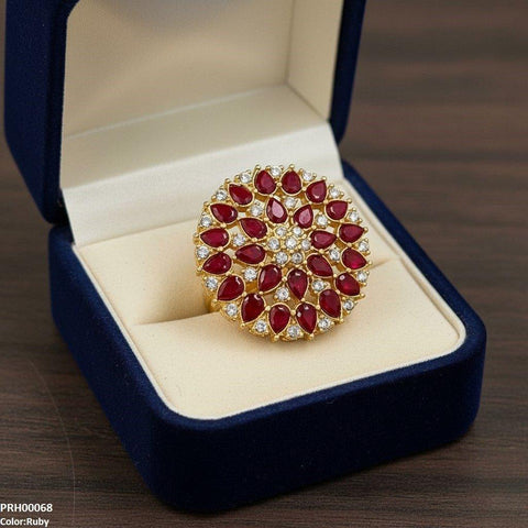 PRH00068 FRN Tear/Flower Ring Adjustable - PRH