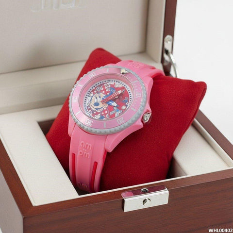 WHL00402 IWA Round Mickey Mouse Dial Kid's Watch  - WHL
