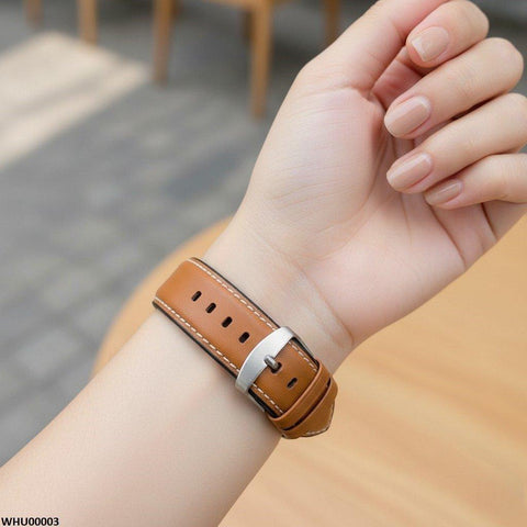 WHU00003 IWA Round  Bezal Stone Unisex Watch - WHU