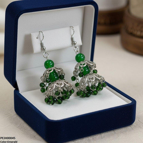 PEJH00045 SDQ Double Jhumki Drop - PEJH