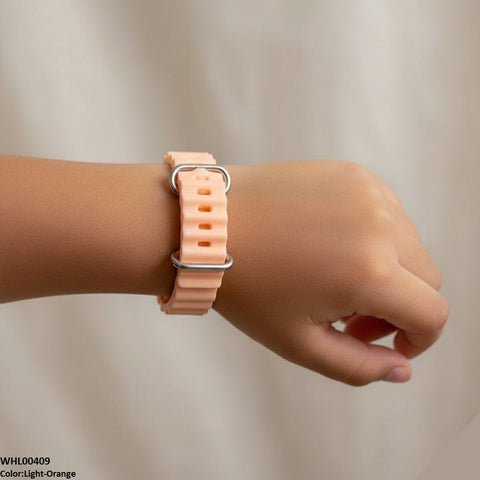 WHL00409 IWA Mini Square Dial Rubber Strap Women's Watch - WHL