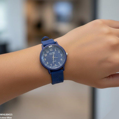 WHL00415 IWA Star Dial Rubber Strap Women's Watch - WHL