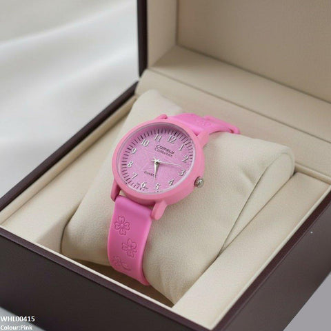 WHL00415 IWA Star Dial Rubber Strap Women's Watch - WHL