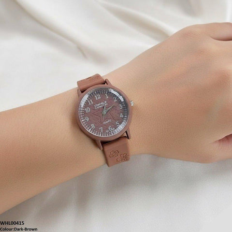 WHL00415 IWA Star Dial Rubber Strap Women's Watch - WHL