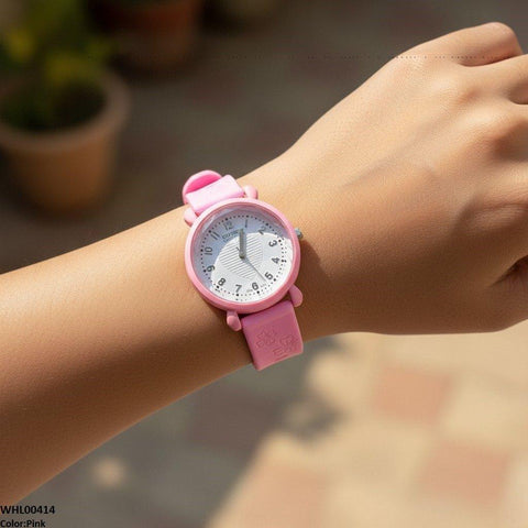 WHL00414 IWA Heart  Rubber Strap Women's Watch - WHL