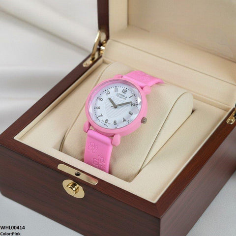 WHL00414 IWA Heart  Rubber Strap Women's Watch - WHL