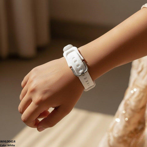 WHL00414 IWA Heart  Rubber Strap Women's Watch - WHL