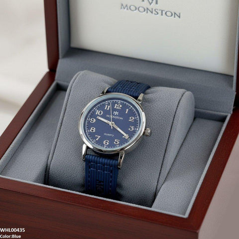 WHL00435 BWS Round Bezel Dial Leather Strap Women's Watch - WHL