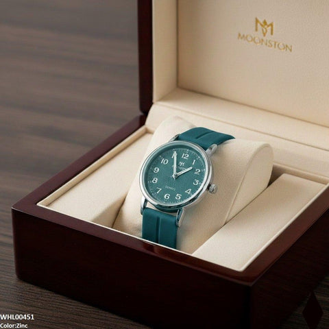 WHL00451  BWS Number's Dial Magnetic Rubber Strap Women's Watch - WHL