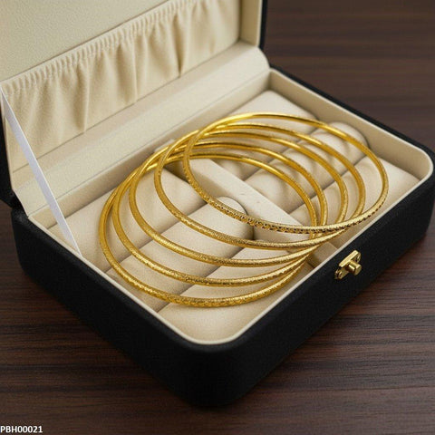 PBH00021 MZM Rope 5 Pics Of Bangles Set - PBH