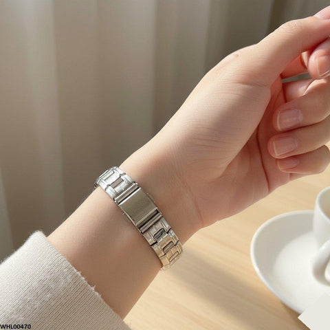 WHL00470 IWA Rectangle Stone Dial Women's Watch - WHL