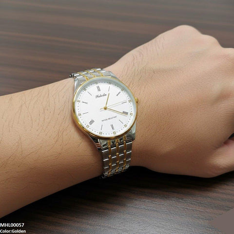 MHL00057 IWA Round Stone Dial Men's Watch - MHL