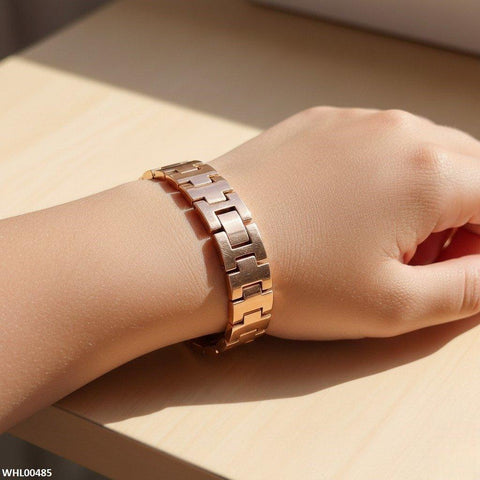 WHL00486 ZWA Round Blue Stone Bracelet Women's Watch - WHL