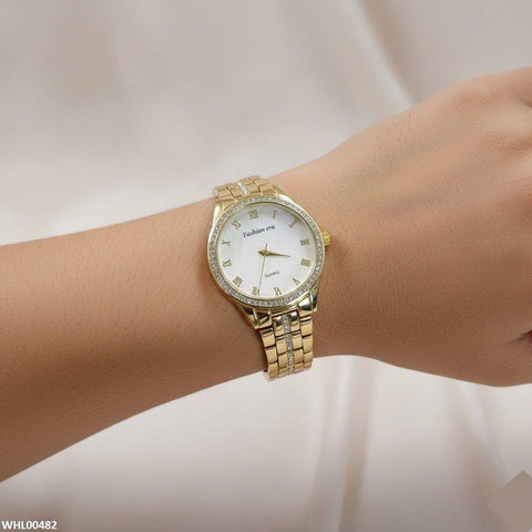 WHL00482 ZWA Round Bezel Women's Watch - WHL
