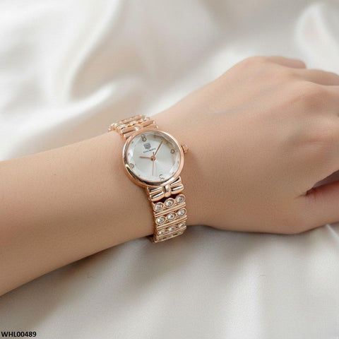 WHL00489 ZWA Round Stone Bracelet Women's Watch - WHL