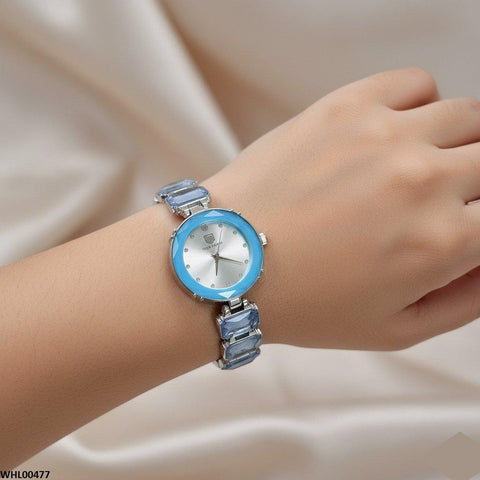 WHL00477 ZWA Round Bezel Dial Women's Watch - WHL