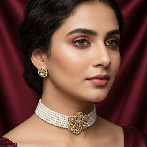 PCKH00238 MZM Oval/Tear Choker Set - PCKH