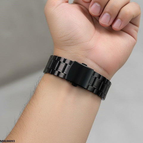 MHL00093 HWR Round Car Wheel White Rim Men's Watch - MHL