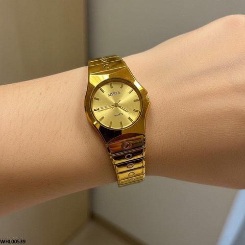 WHL00539 HWR Round Gold Women's Watch - WHL