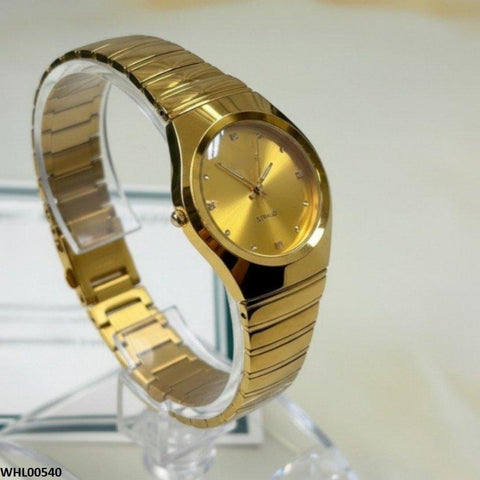 WHL00540 HWR Round Stone Dial Women's Watch - WHL