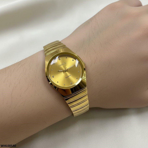 WHL00540 HWR Round Stone Dial Women's Watch - WHL