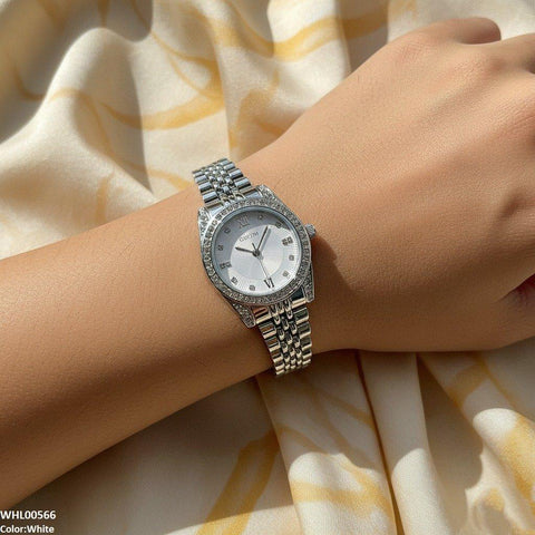 WHL00566 HWR Stone Dial Women's  Watch - WHL