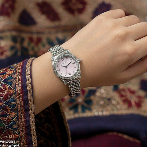 WHL00566 HWR Stone Dial Women's  Watch - WHL