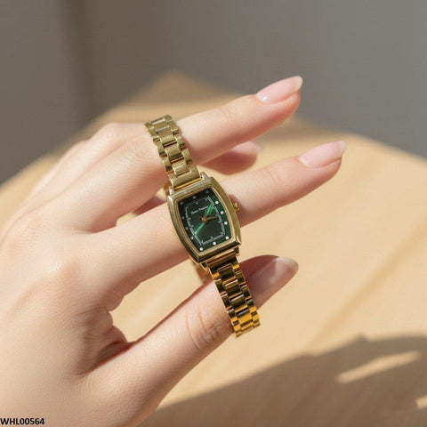 WHL00564 HWR Rectangle Dial Women's Watch - WHL