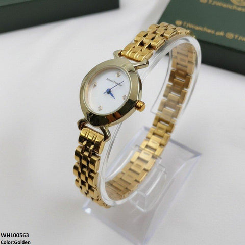 WHL00563 HWR Round Stone Dial Women's Watch - WHL