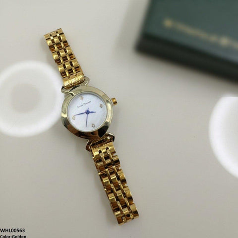WHL00563 HWR Round Stone Dial Women's Watch - WHL