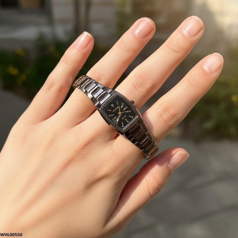 WHL00550 HWR Rectangle Dial Women's Watch - WHL