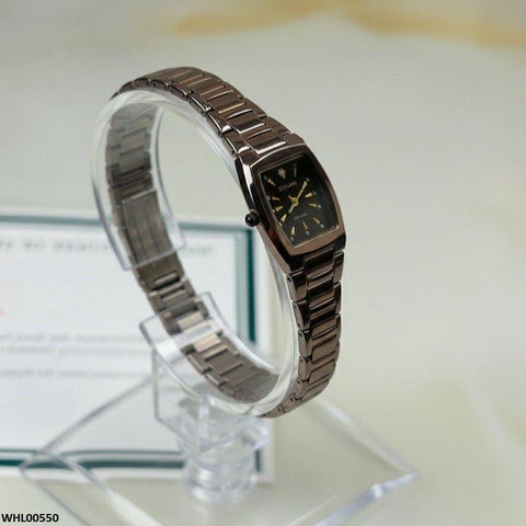 WHL00550 HWR Rectangle Dial Women's Watch - WHL