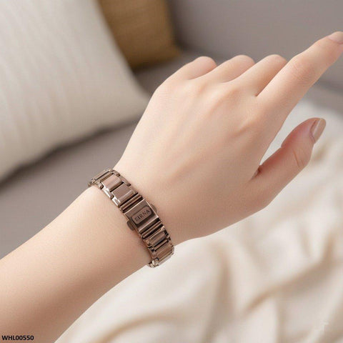 WHL00550 HWR Rectangle Dial Women's Watch - WHL