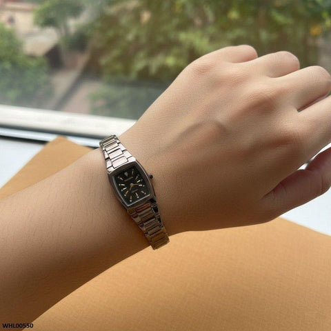 WHL00550 HWR Rectangle Dial Women's Watch - WHL