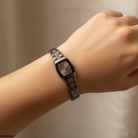 WHL00560 HWR Rectangle Dial Women's Watch - WHL