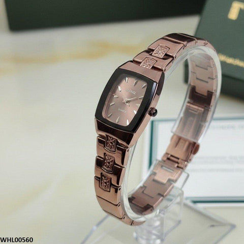 WHL00560 HWR Rectangle Dial Women's Watch - WHL