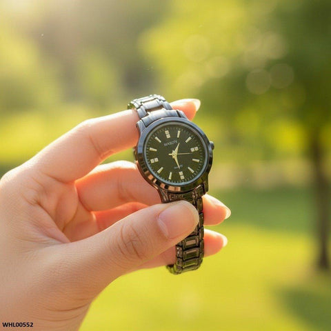 WHL00552 HWR Round Bezel Women's Watch - WHL