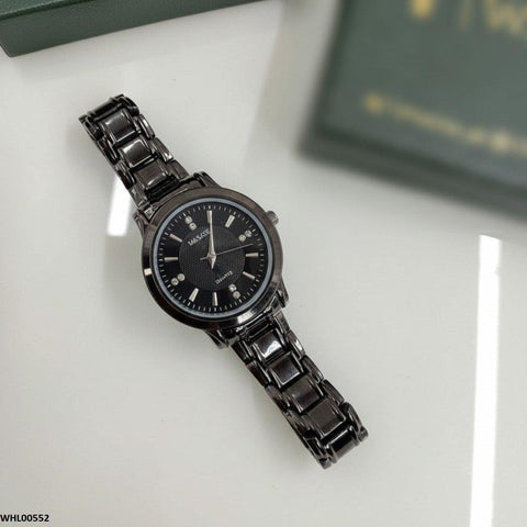 WHL00552 HWR Round Bezel Women's Watch - WHL